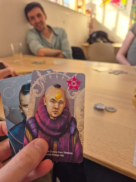 Board game meetup photo