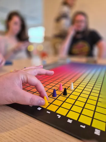 Board game meetup photo