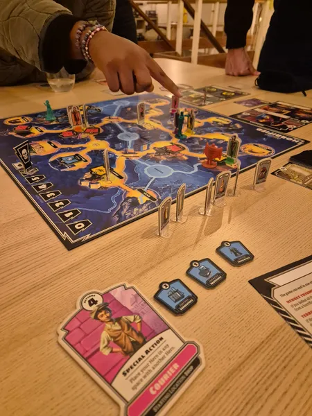 Board game meetup photo