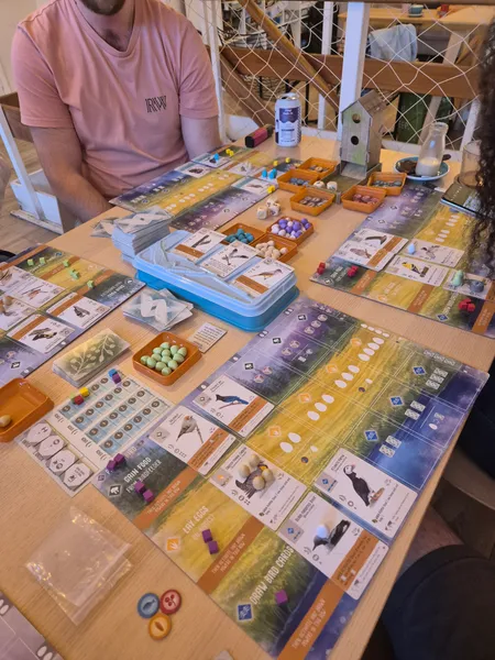 Board game meetup photo