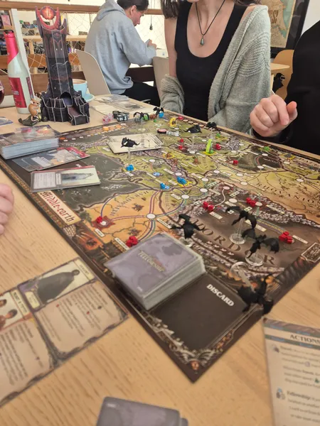 Board game meetup photo