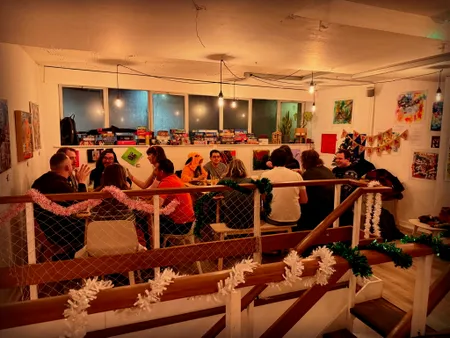 Board game meetup photo