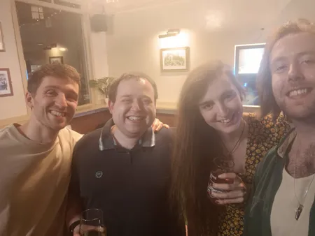 Board game meetup photo