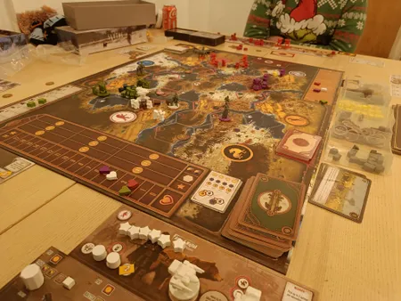 Board game meetup photo