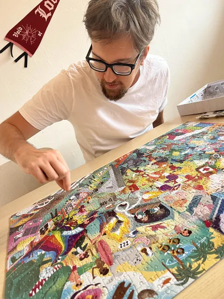 Board game meetup photo