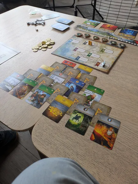 Board game meetup photo